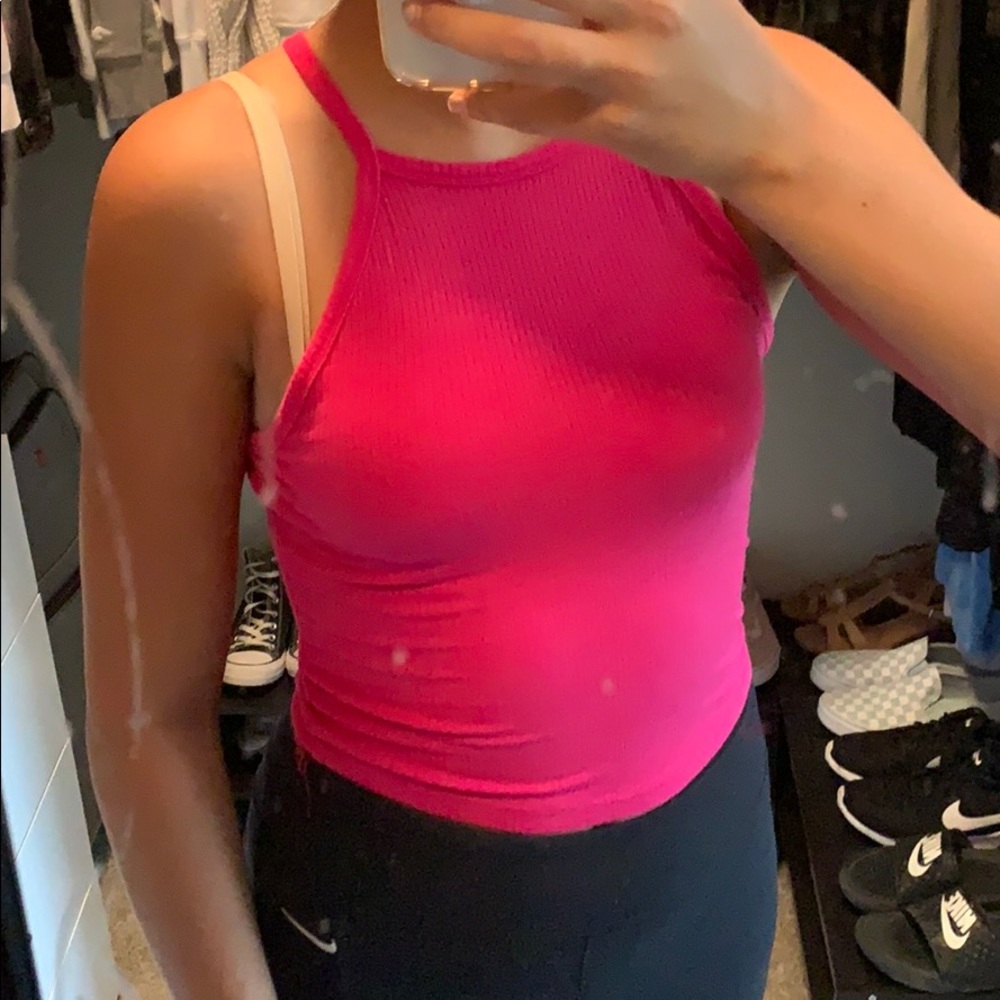 Pink top